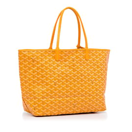 Goyard-GOYARD HandbagsCloth-Yellow