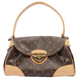 Louis Vuitton-Louis Vuitton Beverly Monogram Coated Canvas MM-Brown