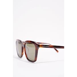 Saint Laurent-SAINT LAURENT SL 457 Sunglasses Tortoise Shell Acetate 145mm-Brown