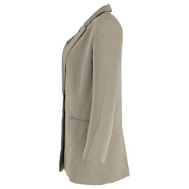Autre Marque-Frankie Shop Isla Crepe Blazer in Green Polyester-Green