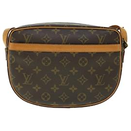 Louis Vuitton-LOUIS VUITTON Monogram Jeune Fille MM Shoulder Bag M51226 LV Auth 50879-Brown