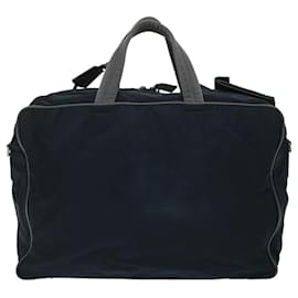Prada-PRADA Boston Tasche aus Nylon 2Weise Schwarz Auth 49992-Schwarz