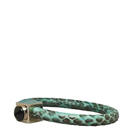Fendi-Leather bracelet-Blue