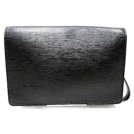 Louis Vuitton-Epi Pochette Sellier Dragonne M52762-Black