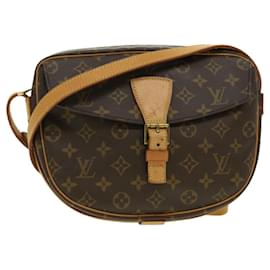 Louis Vuitton-LOUIS VUITTON Monogram Jeune Fille GM Shoulder Bag Vintage M51225 LV am2750g-Brown