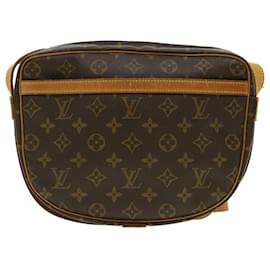Louis Vuitton-LOUIS VUITTON Monogram Jeune Fille GM Shoulder Bag Vintage M51225 LV am2750g-Brown