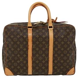 Louis Vuitton-LOUIS VUITTON Monogram Sac 54 Earl Boston Bag M41383 LV Auth am3287-Brown