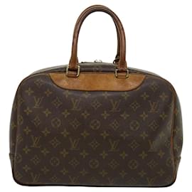 Louis Vuitton-Bolso de mano Deauville con monograma M de LOUIS VUITTON47270 Punto de autenticación LV3472-Castaño