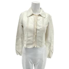 Autre Marque-REMAIN BIGER CHRISTENSEN  Jackets T.International S Leather-White