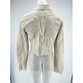 Autre Marque-REMAIN BIGER CHRISTENSEN  Jackets T.International S Leather-White