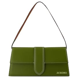 Jacquemus-Le Bambino Long Bag - Jacquemus - Leather - Light Brown 2-Brown