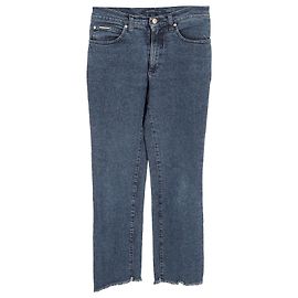 Vaqueros Boyfriend Valentino en Denim Azul Azul