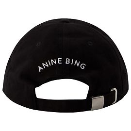 Berretto da baseball - Anine Bing - Cotone - Nero Nero