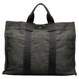 Hermès-Toile Herline MM-Gris