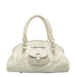 Bolsa de couro My Dior Branco