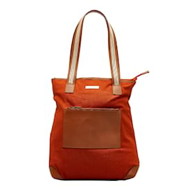 Gucci-Canvas Tote Bag 019 0457-Orange