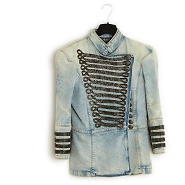 Balmain Decarnin PE2009 Denim Military FR Blue