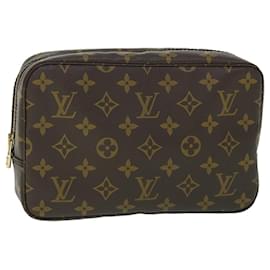 Louis Vuitton-Louis Vuitton Monogram Trousse Toilette 23 Bolsa de Embreagem M47524 LV Auth am5002-Monograma