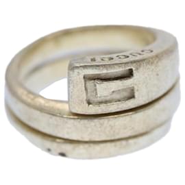 Gucci-GUCCI Ring Ag925 Silver Auth ep1767-Silvery