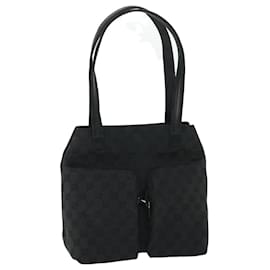 Gucci-gucci GG Canvas Shoulder Bag black 002 1076 3754 Auth ep1741-Black