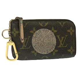 Louis Vuitton-LOUIS VUITTON Monograma T&B Pochette Cles Bolsa Moeda M58025 LV Auth bs8466-Monograma