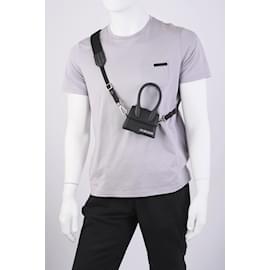 Jacquemus-Jacquemus Le Chiquito Homme Black Leather-Black