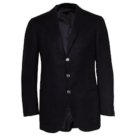 Autre Marque-Cesare Attolini, Blue wool and cashmere blazer-Blue