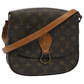 Louis Vuitton-LOUIS VUITTON Monogram Saint Cloud GM Shoulder Bag M51242 LV Auth ar10145b-Monogram