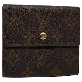 Louis Vuitton-LOUIS VUITTON Monogram Porte Monnaie Bier Cartes Crdit Wallet M61652 Auth yk8504-Monogram