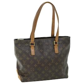 Louis Vuitton-LOUIS VUITTON Monogram Cabas Piano Tote Bag M51148 LV Auth 53948-Monogram