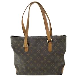 Louis Vuitton-LOUIS VUITTON Monogram Cabas Piano Tote Bag M51148 LV Auth 53948-Monogram