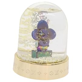 Louis Vuitton-LOUIS VUITTON Vivienne Snow Globe VIP Limited Oro claro R97453 LV Auth 53406EN-Dorado,Otro