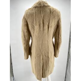 Brunello Cucinelli-BRUNELLO CUCINELLI  Coats T.it 42 Fur-Beige