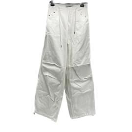 Autre Marque-NON FIRMATO / Pantaloni UNSIGNED T.US 26 cotton-Bianco