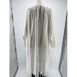 Autre Marque-NON SIGNÉ / Robes NON SIGNÉES T.fr 38 polyestyer-Blanc