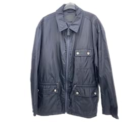 Prada-PRADA Jacken T.Internationales XL-Polyester-Marineblau