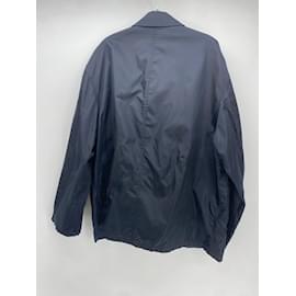 Prada-PRADA Jacken T.Internationales XL-Polyester-Marineblau