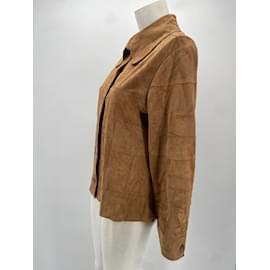 Autre Marque-RIXO  Jackets T.fr 36 Suede-Camel