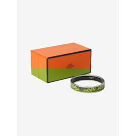 Hermès-Red camel printed red bangle-Red