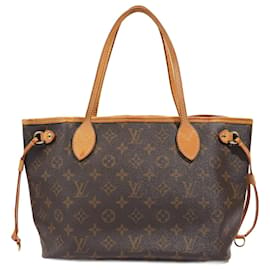 Louis Vuitton-Louis Vuitton Monogramme Neverfull / Toile marron PM-Marron