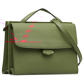 Fendi-Fendi Red Demi Jour Satchel-Red