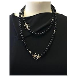 Chanel-Necklaces-Black