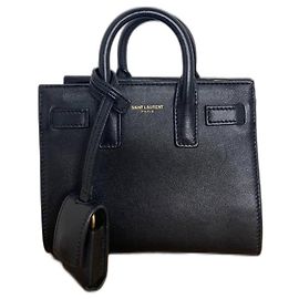 Sac de jour jouet Saint Laurent Noir
