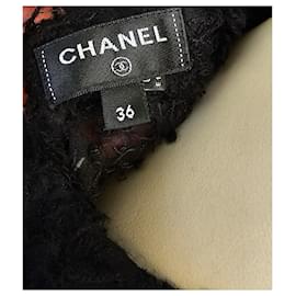Chanel-jaqueta chanel fina-Preto