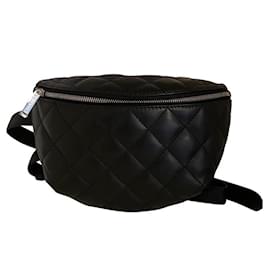 Chanel-Sac ceinture Uniforme Chanel exclusif-Noir