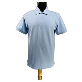Polo Sandro de algodão azul Azul