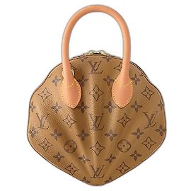 Louis Vuitton Bolsa de lona LV Venus Monogram Marrom