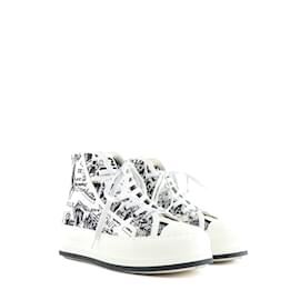 Dior-DIOR Sneaker T.EU 34 Leder-Weiß