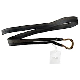 Diane Von Furstenberg-Belts-Black,Gold hardware