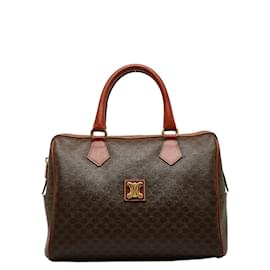 Céline-Macadam Handbag-Brown